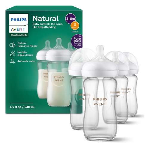 Philips AVENT Natural Glass Baby Bottle